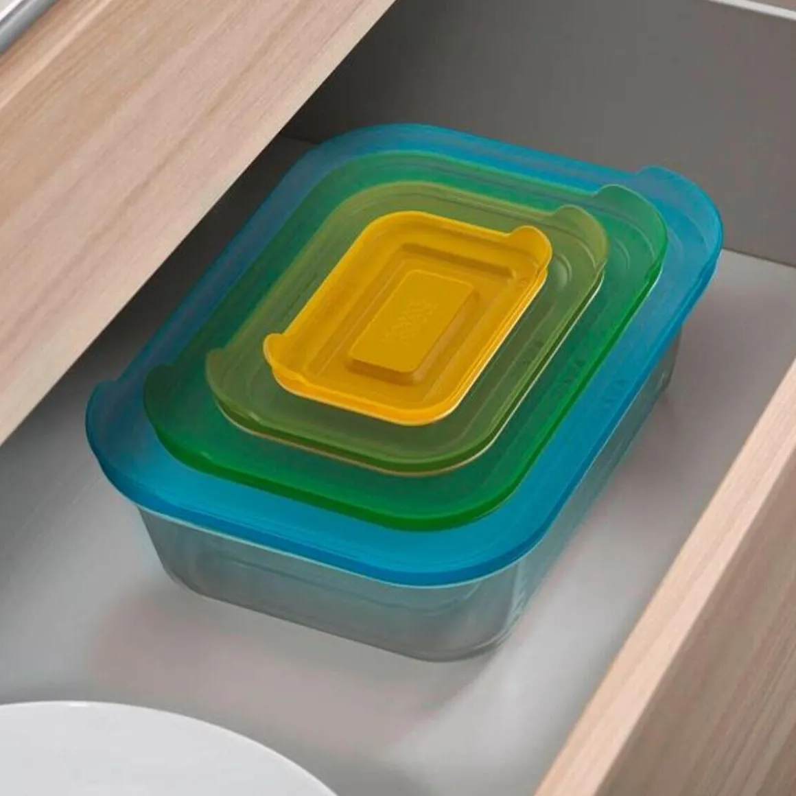 Joseph JosephGlasset 4tlg. mit Deckel Nest Storage