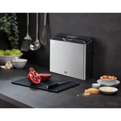 Joseph JosephSchneidebrett-Set 5-tlg. Folio edelstahl