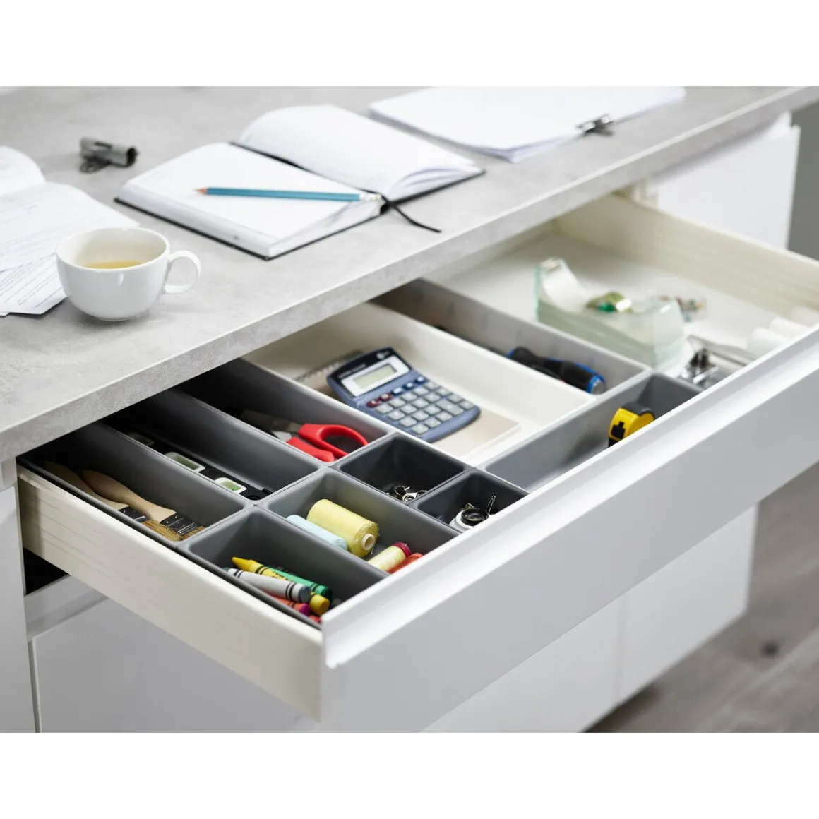 Joseph JosephSchubladen-Organizer-Set 10-tlg. Blox grau