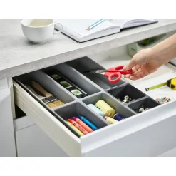 Joseph JosephSchubladenorganizer 7tlg. grau DrawerStore