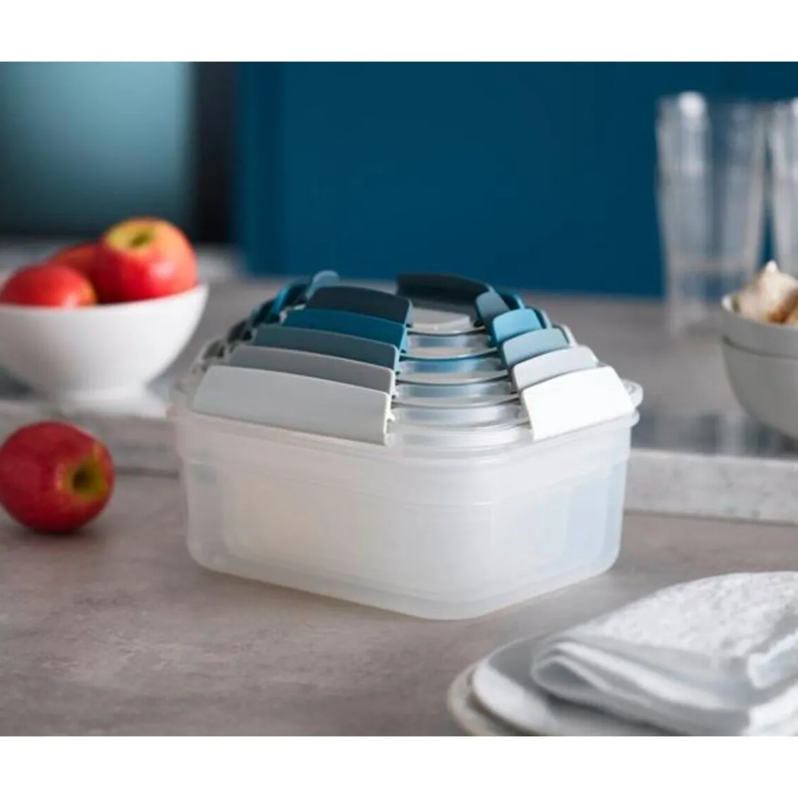 Joseph JosephVorratsdosen-Set 5-tlg. Nest Lock Blau