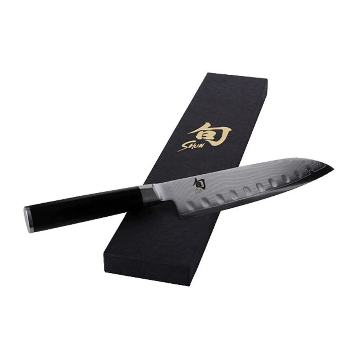 KaiSantokumesser Shun mit Kullenschliff 18 cm