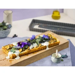 KaiserQuicheform 35x13 cm La Forme Plus schwarz