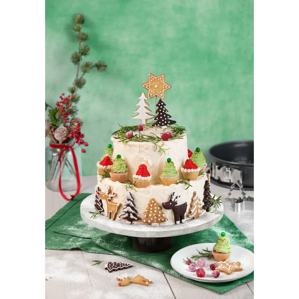 KaiserSpringform 28 cm La Forme Plus SafeClick schwarz