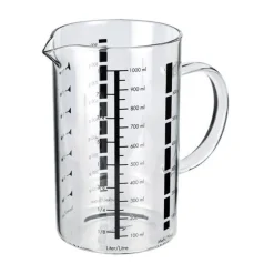 KüchenprofiMessbecher 1 ltr. Glas Glas