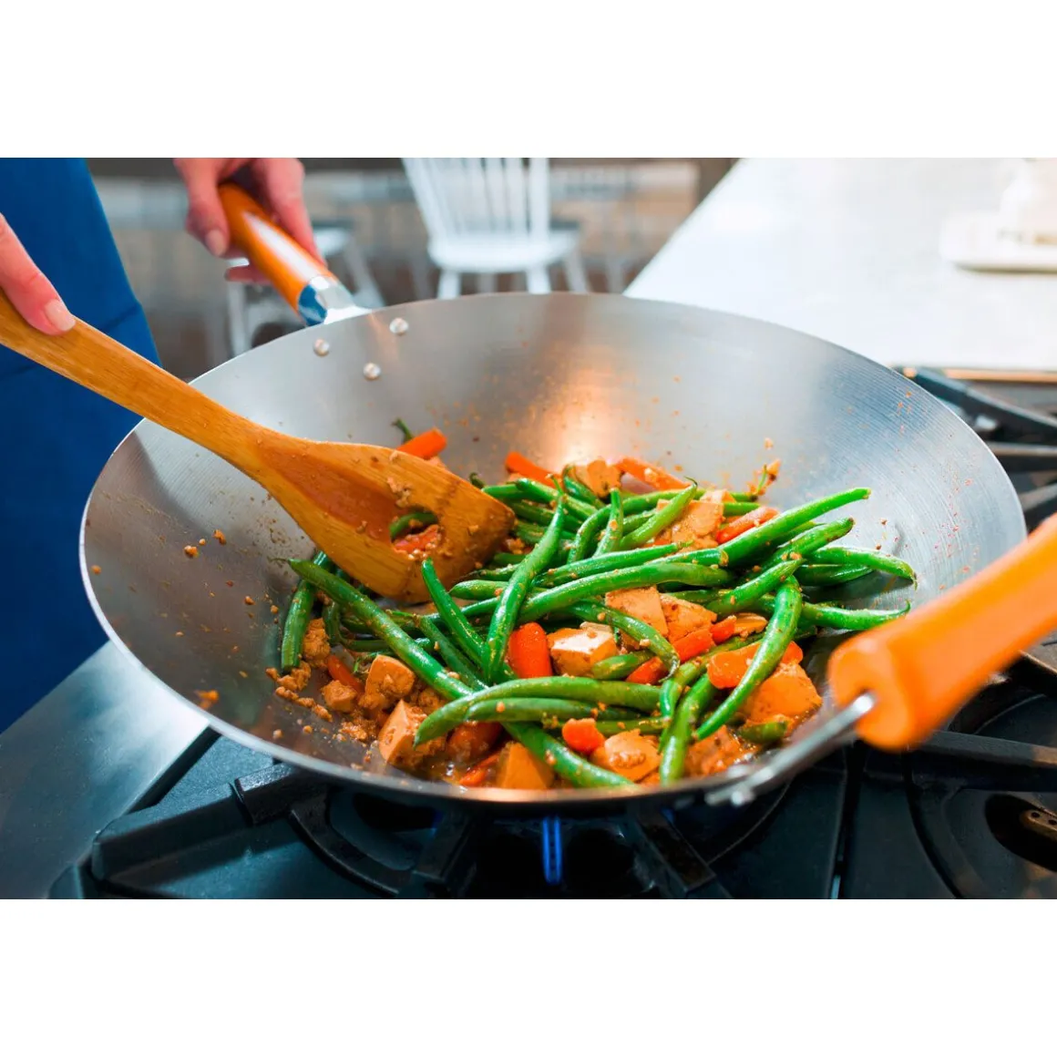 Ken HomWok 36 cm Excellence silber