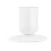 KählerBlockkerzenhalter 9 cm Hammershøi weiß
