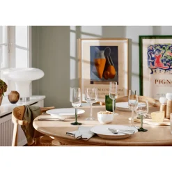 KählerChampagnerglas 2er-Set Hammershoi grün