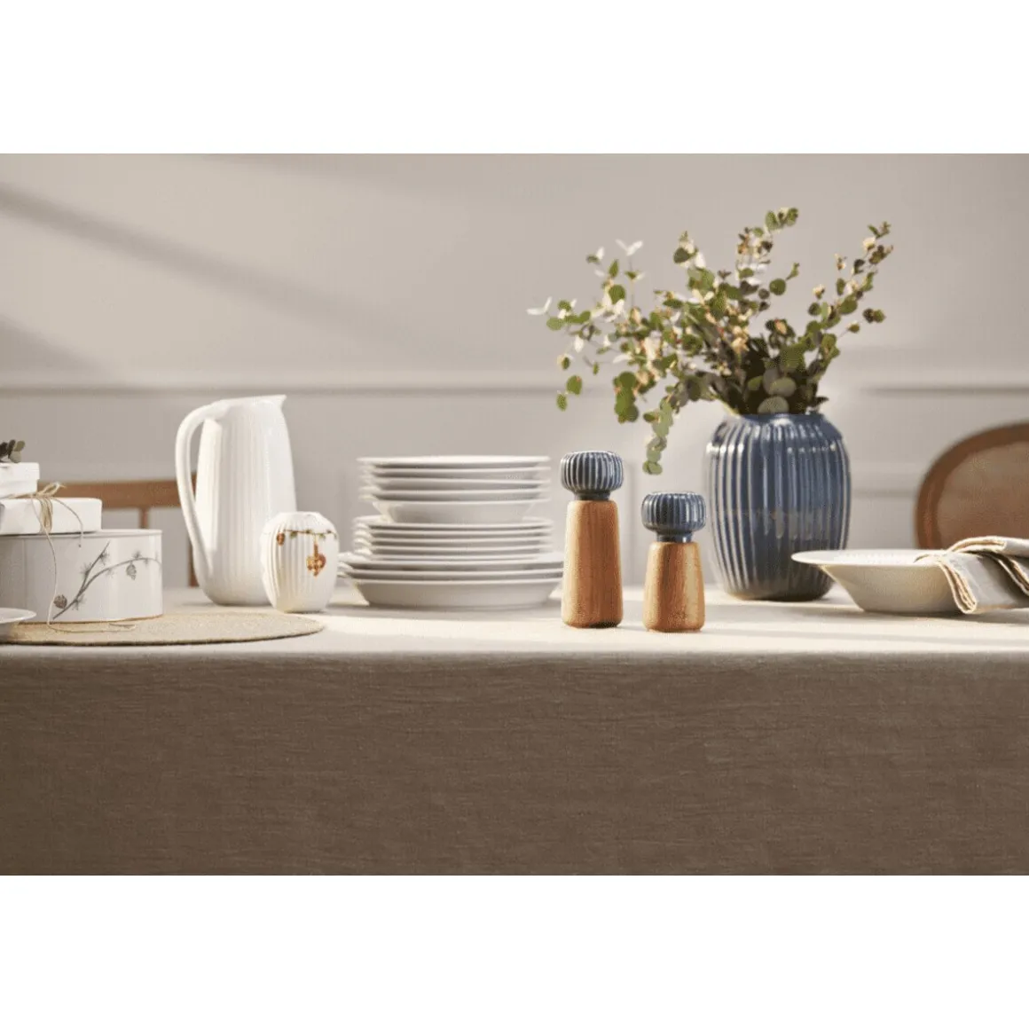 KählerMühle 14 cm Hammershoi anthrazit grau