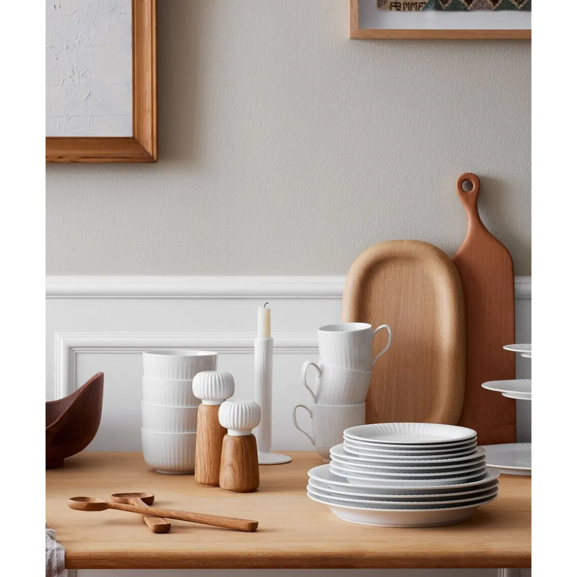 KählerSchale 12 cm Hammershoi weiß