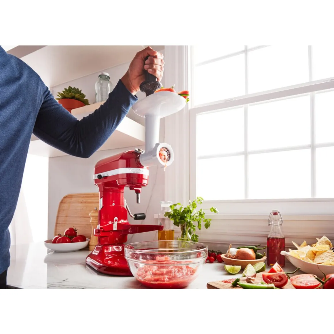 KitchenAidFleischwolf zu Küchenmaschine