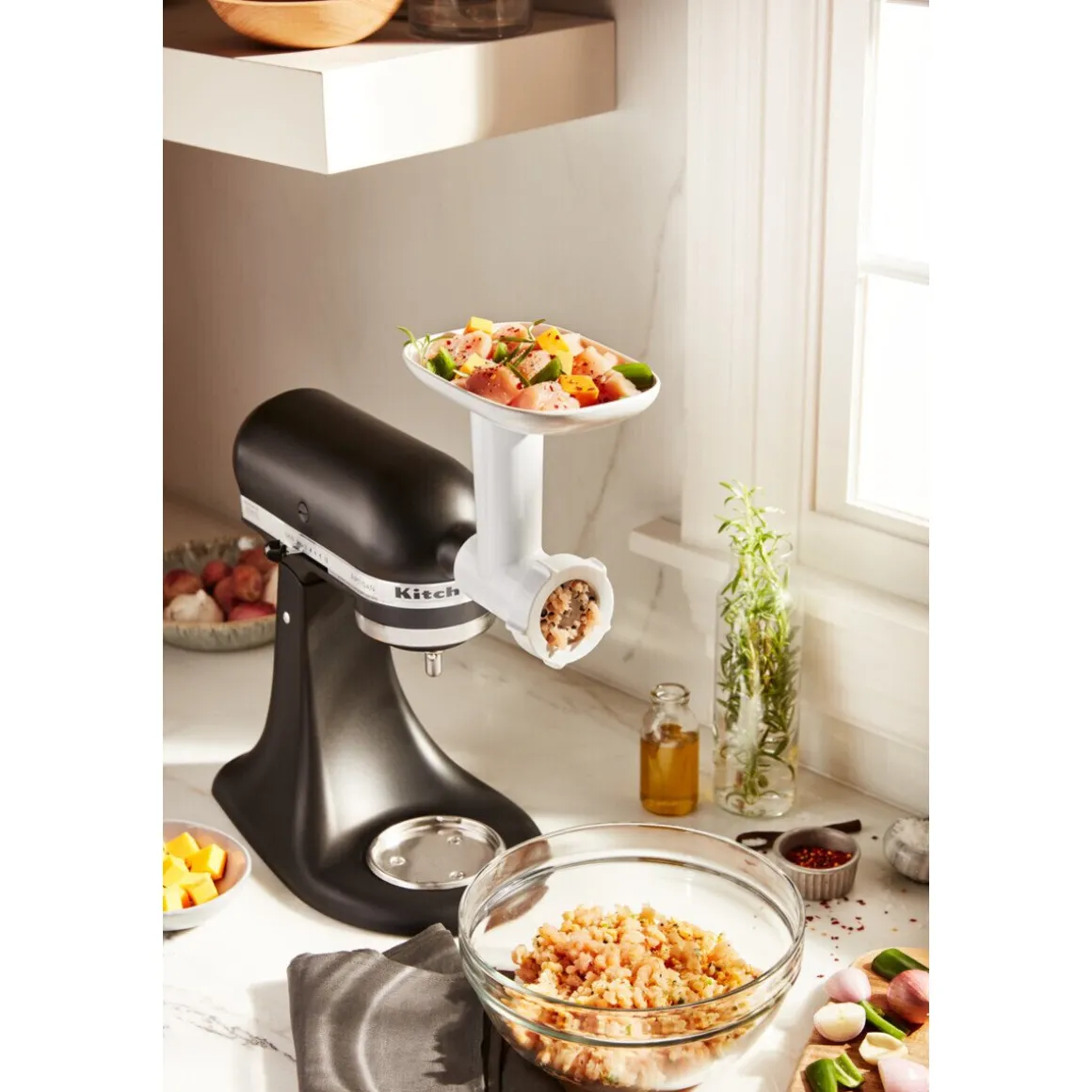 KitchenAidFleischwolf zu Küchenmaschine