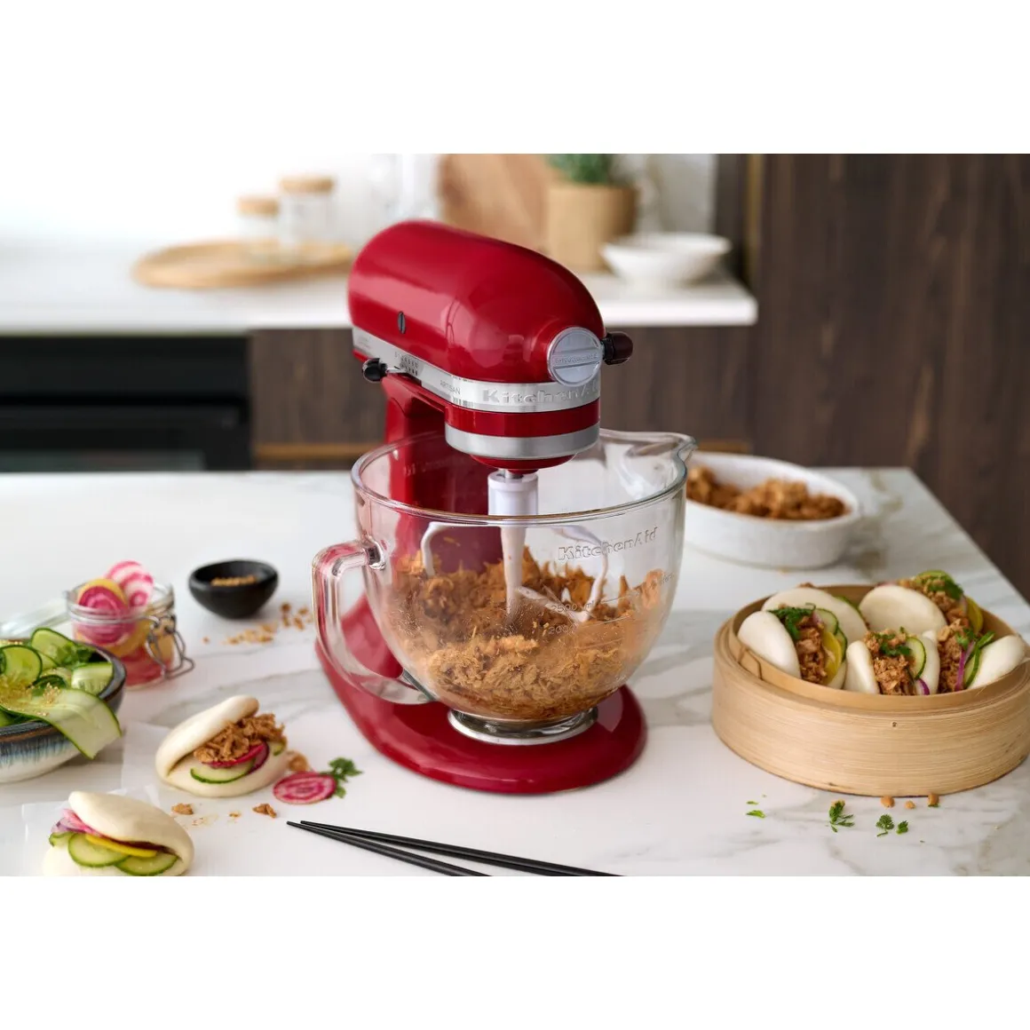 KitchenAidGlasschüssel 4,7 l klar