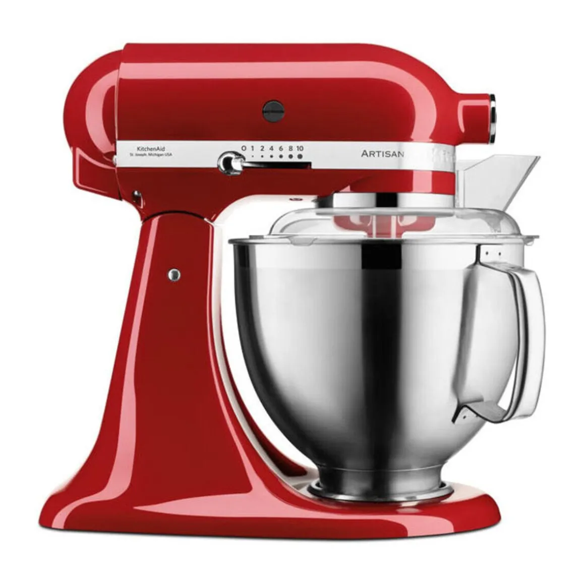 KitchenAidKüchenmaschine 4,8 l 300 W Artisan Premium Empire Rot