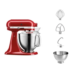 KitchenAidKüchenmaschine 4,8 l 300 W Artisan Premium Empire Rot