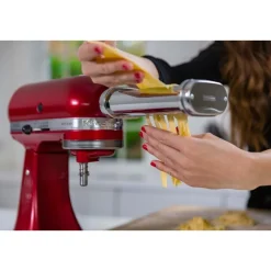 KitchenAidNudelvorsatz 5KSMPRA mit 3 Walzen Edelstahl