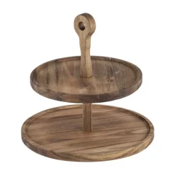 LadelleServierturm 2-stufig Gather Round Akazie