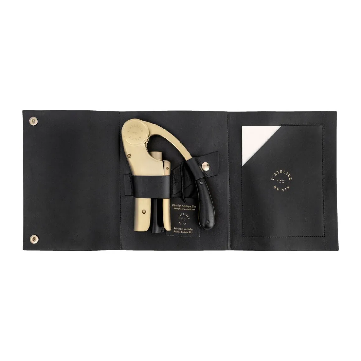 L'atelier du vinGeschenkset Sommelier-Set Oeno Motion Gold 2-tlg. Nomad Collection gold