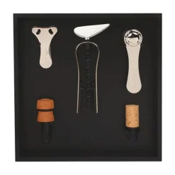 L'atelier du vinWein Set 5 tlg. schwarz