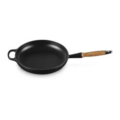 Le CreusetBratpfanne 28 cm m. Holzgriff Signature schwarz