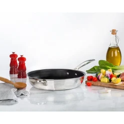 Le CreusetBratpfanne 28 cm silber