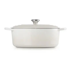 Le CreusetBräter mit Deckel 33 cm Signature Meringue