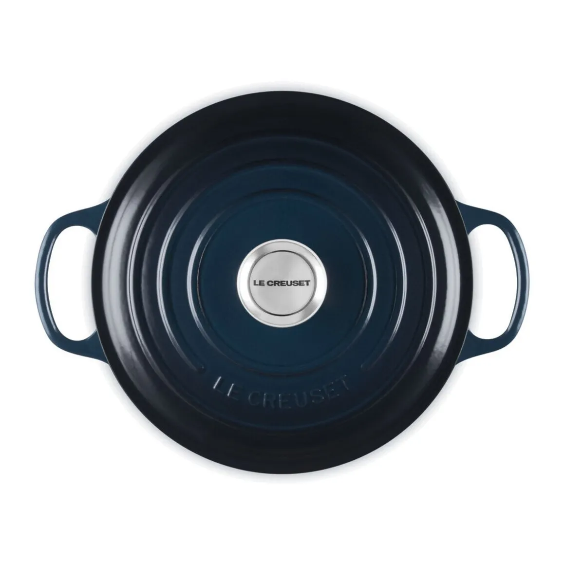 Le CreusetBräter mit Deckel 24 cm Signature Nuit