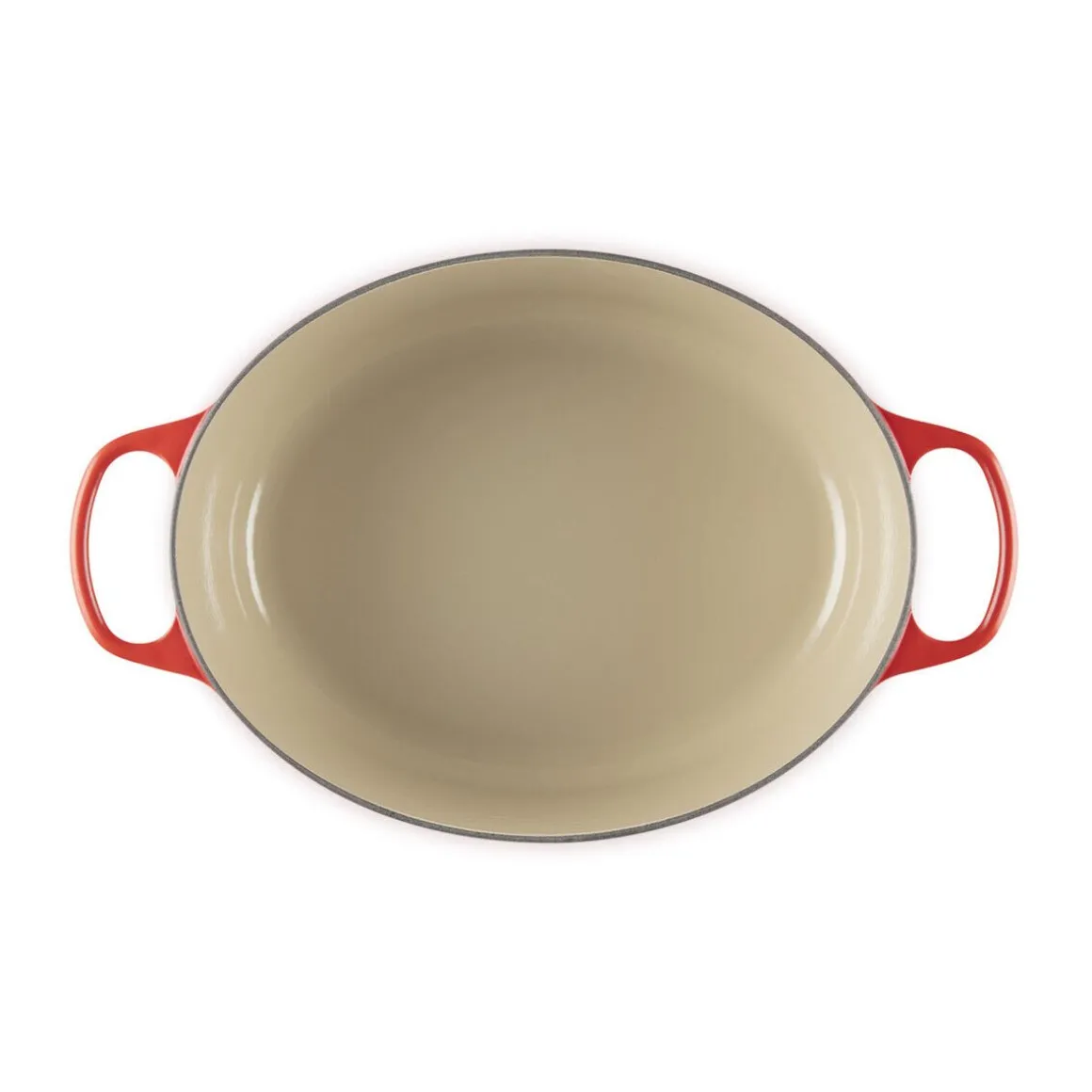 Le CreusetBräter mit Deckel 33 cm Signature Kirschrot