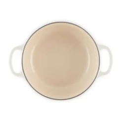 Le CreusetBräter mit Deckel 26 cm Signature Meringue