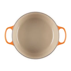 Le CreusetBräter mit Deckel 28 cm Signature Ofenrot