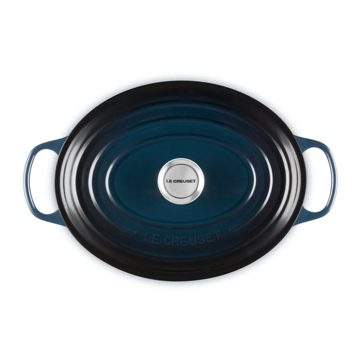Le CreusetBräter mit Deckel 33 cm Signature Nuit