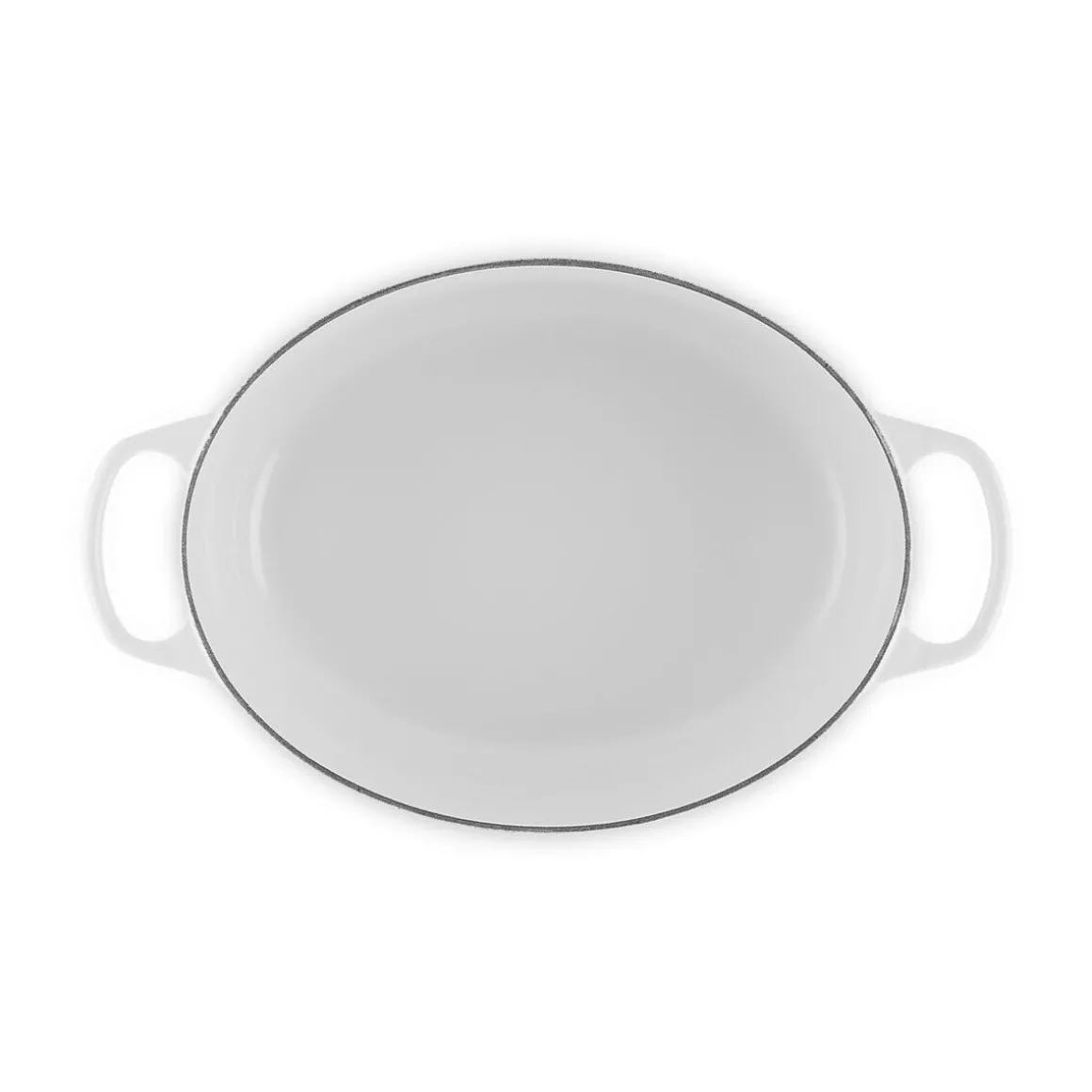 Le CreusetBräter mit Deckel 31 cm Signature White