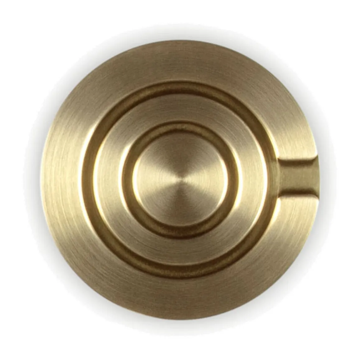 Le CreusetDeckelknopf 4,5 cm Crucible Hellgold