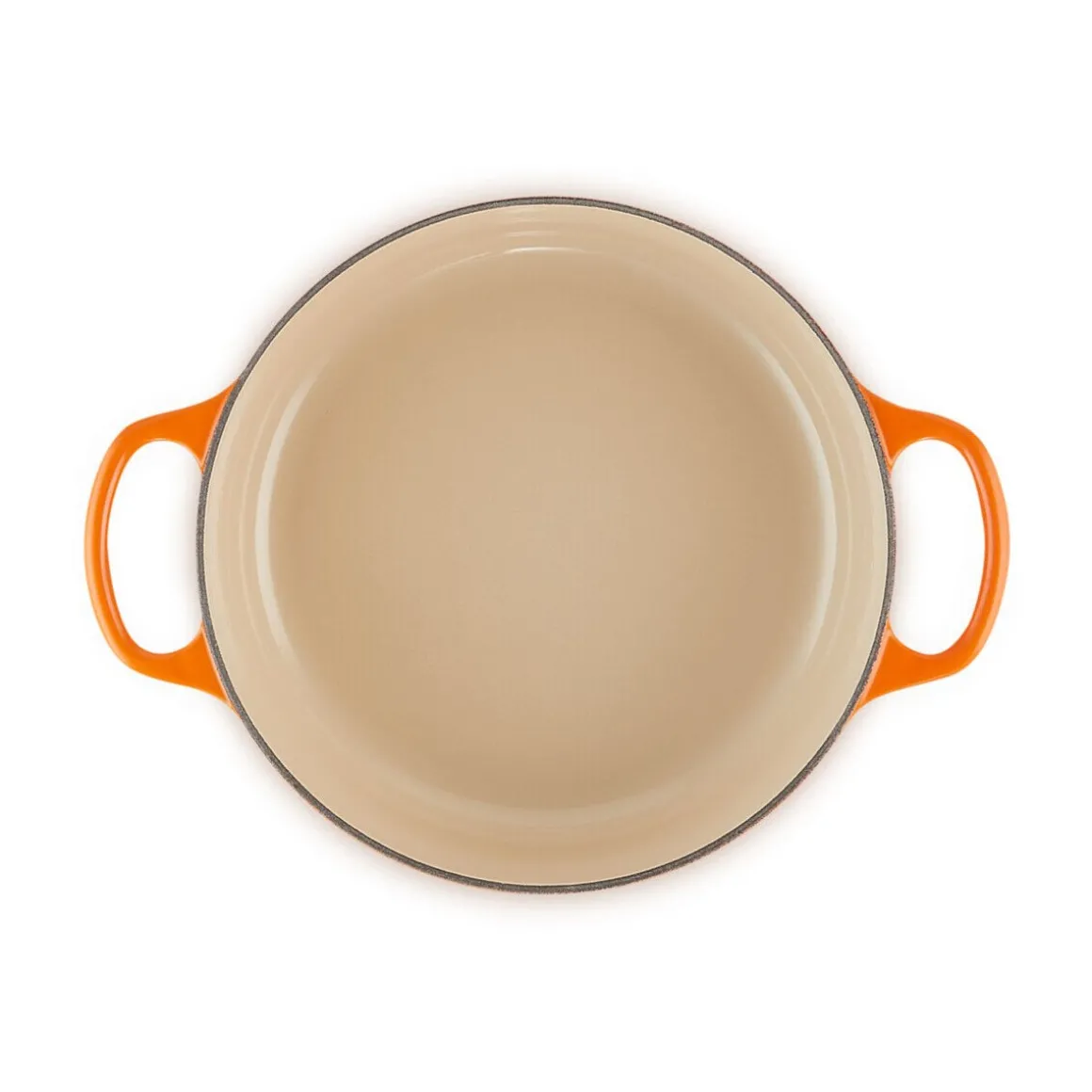 Le CreusetGourmet-Bräter mit Deckel 30 cm Signature Ofenrot