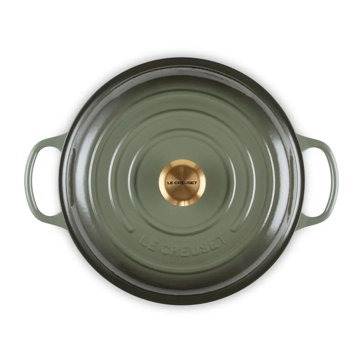 Le CreusetGourmet-Profitopf mit Deckel 30 cm Signature Thyme