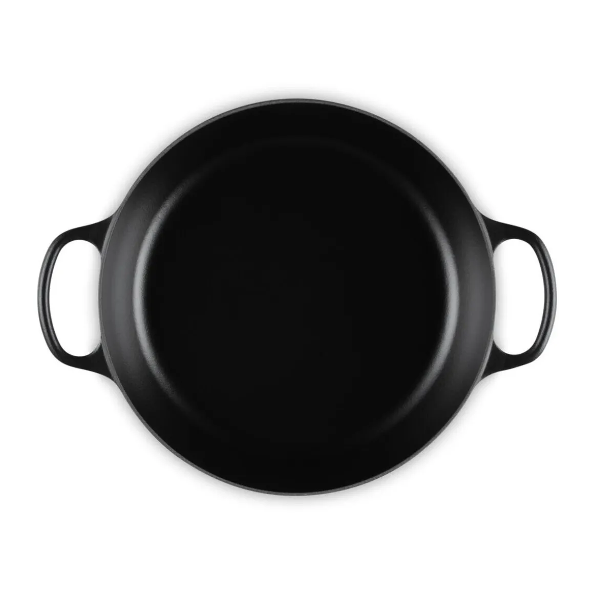 Le CreusetGourmet-Profitopf mit Deckel 30 cm Signature schwarz