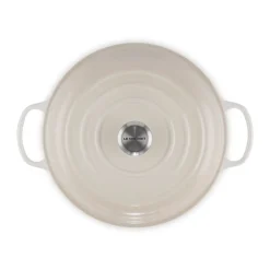 Le CreusetGourmet-Profitopf mit Deckel 30 cm Signature Meringue