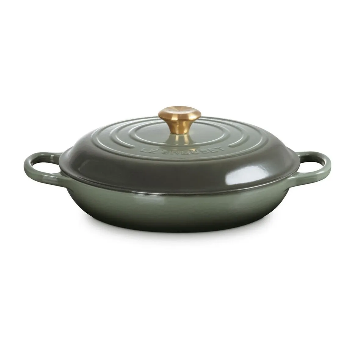 Le CreusetGourmet-Profitopf mit Deckel 30 cm Signature Thyme