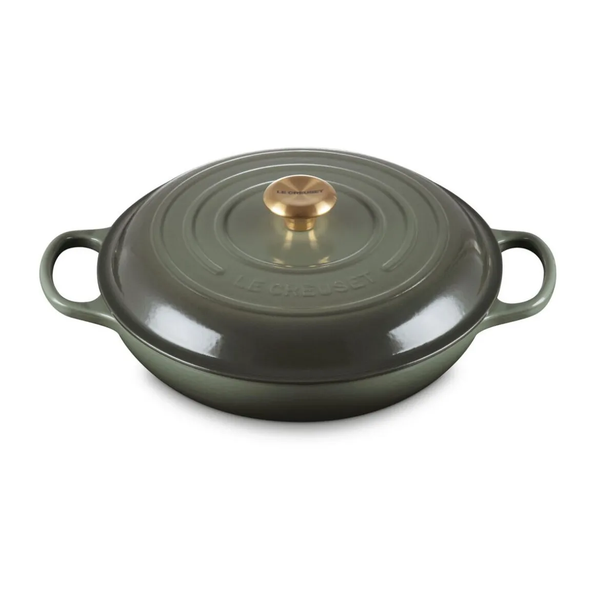 Le CreusetGourmet-Profitopf mit Deckel 30 cm Signature Thyme