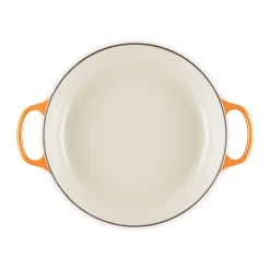 Le CreusetGourmet-Profitopf mit Deckel 30 cm Signature Limited Edition Flamme Dorée