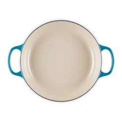 Le CreusetGourmet-Profitopf mit Deckel 30 cm Signature Deep Teal