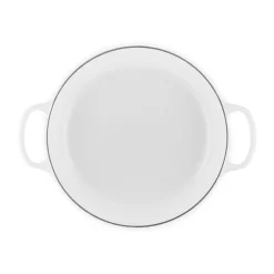 Le CreusetGourmet-Profitopf mit Deckel 30 cm Signature White