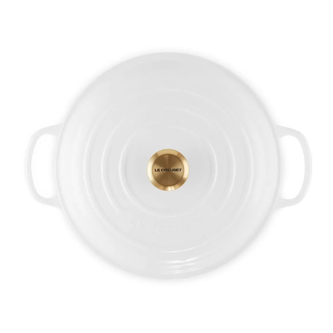 Le CreusetGourmet-Profitopf mit Deckel 30 cm Signature White