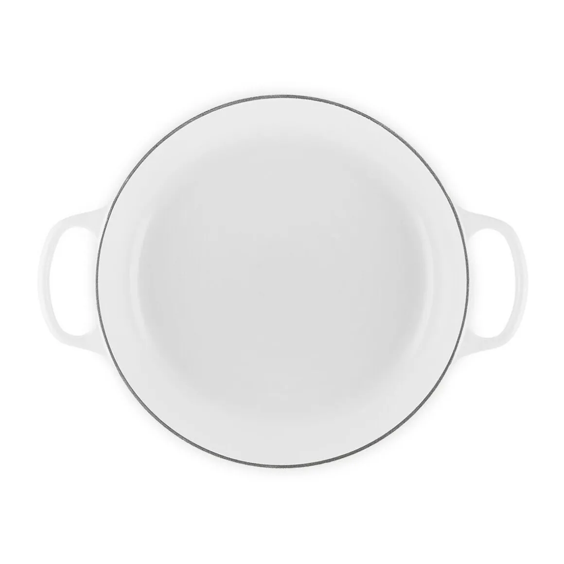 Le CreusetGourmet-Profitopf mit Deckel 30 cm Signature White