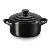 Le CreusetMini Cocotte 10 cm schwarz