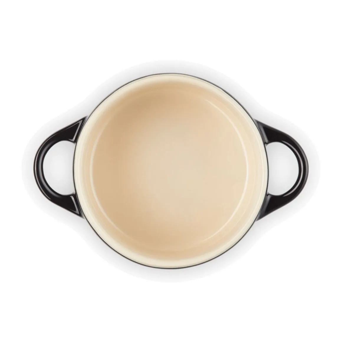 Le CreusetMini Cocotte 10 cm schwarz