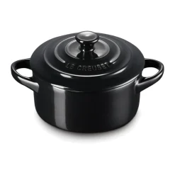 Le CreusetMini Cocotte 10 cm schwarz