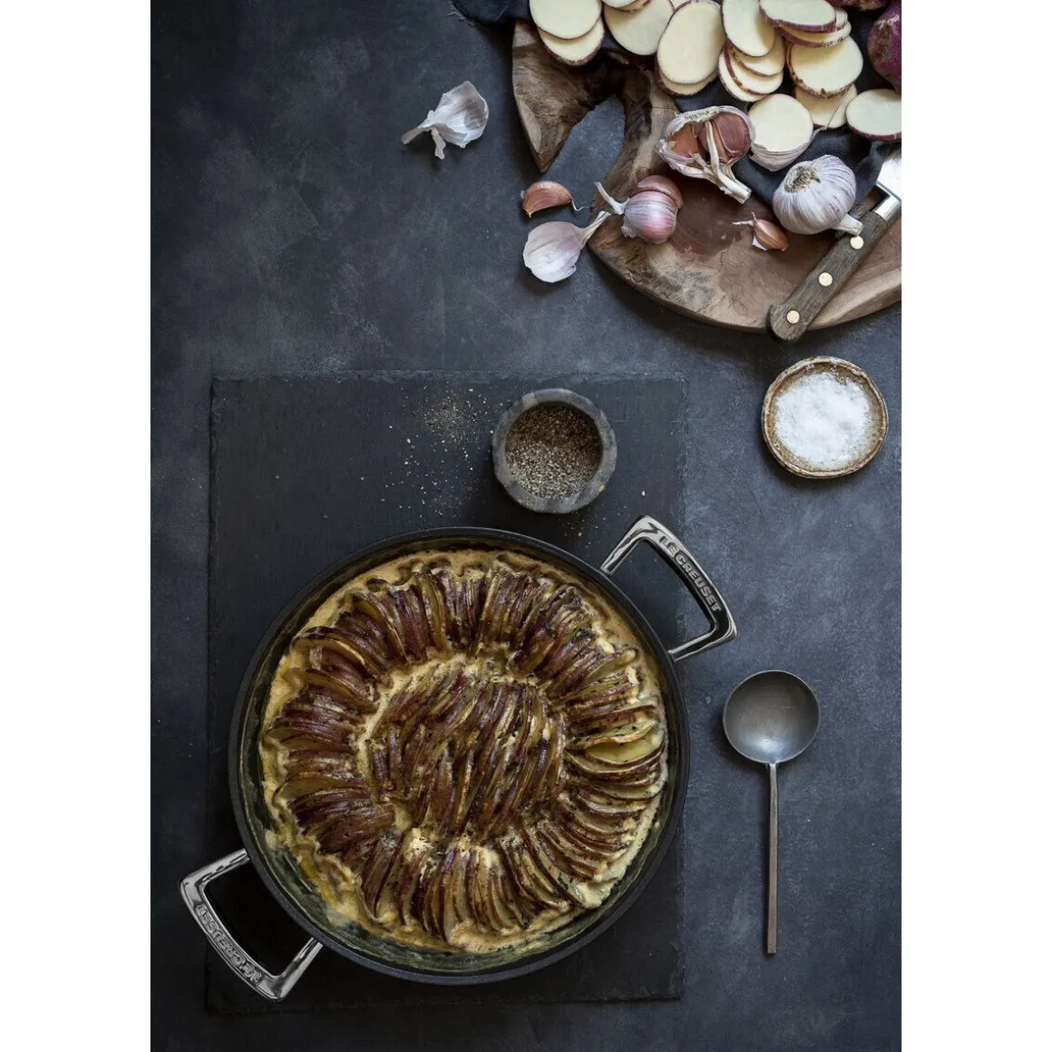 Le CreusetPaella Pfanne 32 cm Aluminium antihaft