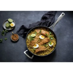 Le CreusetPfanne hoch 28 cm schwarz