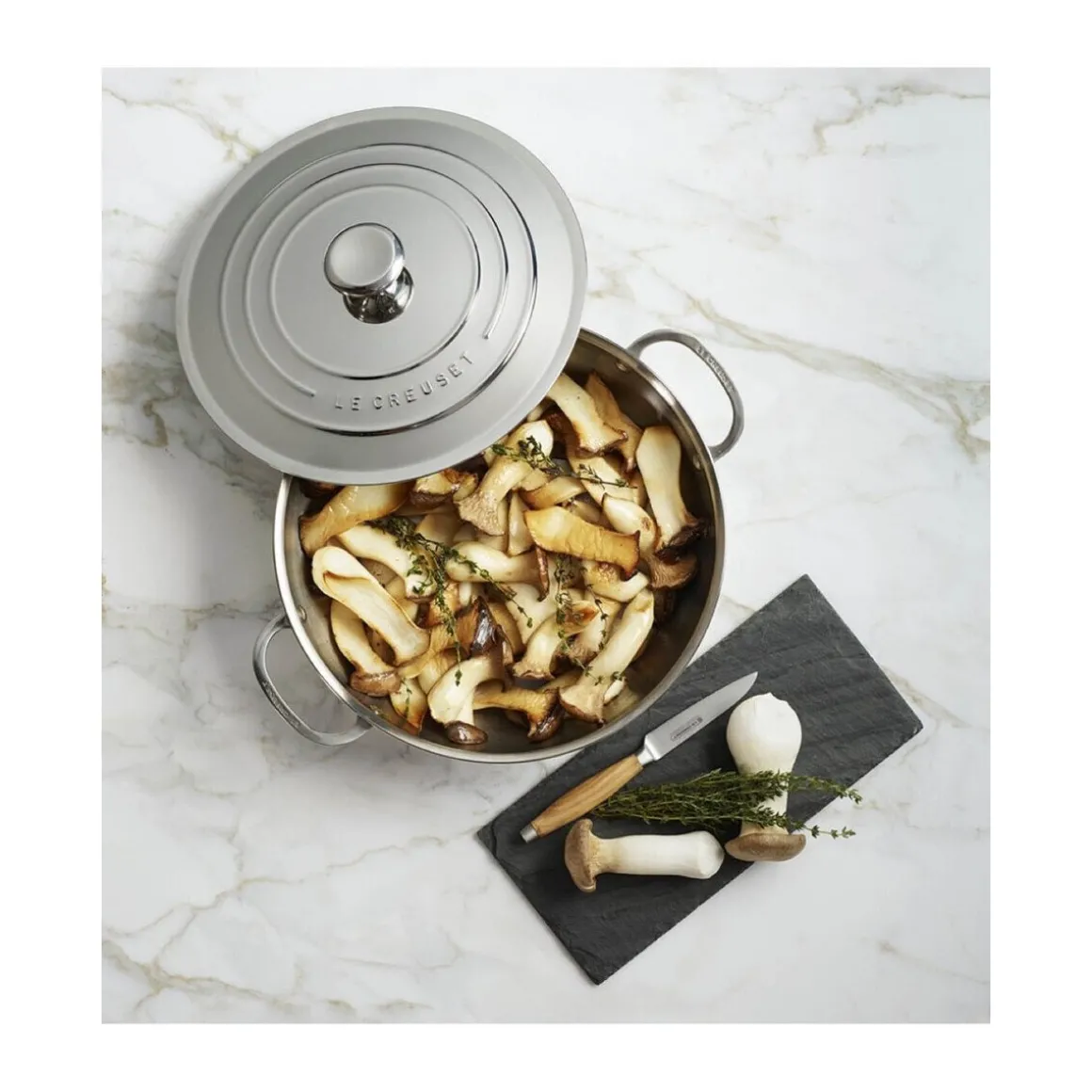 Le CreusetTopf-Set 4-tlg. edelstahl